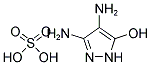 3,4-DIAMINO-5-HYDROXYPYRAZOLE SULFATE 结构式