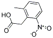 (2-METHYL-6-NITRO-PHENYL)-ACETIC ACID 结构式