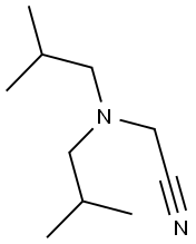 DIISOBUTYLAMINOACETONITRILE 结构式