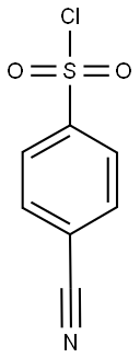 4-CYANOBENZENESULFONYL CHLORIDE 结构式