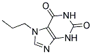 7-N-PROPYLXANTHINE 结构式