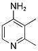 2,3-DIMETHYL-PYRIDIN-4-YLAMINE 结构式