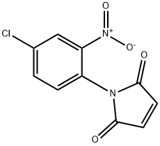 1-(4-Chloro-2-nitrophenyl)-1H-pyrrole-2,5-dione 结构式