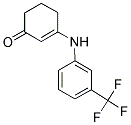 3-((3-(TRIFLUOROMETHYL)PHENYL)AMINO)CYCLOHEX-2-EN-1-ONE 结构式