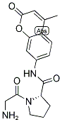 甘氨酸-脯氨酸-7-氨基-4-三氟甲基香豆素 结构式