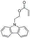 9H-CARBAZOLE-9-ETHYLACRYLATE 结构式