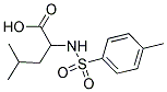 4-Methyl-2-(toluene-4-sulfonylamino)-pentanoic acid 结构式