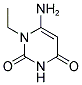 6-AMINO-1-ETHYL-1H-PYRIMIDINE-2,4-DIONE 结构式