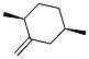 CIS-1,4-DIMETHYL-2-METHYLENECYCLOHEXANE 结构式