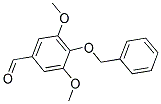 4-(BENZYLOXY)-3,5-DIMETHOXYBENZALDEHYDE 结构式