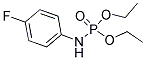 (4-FLUORO-PHENYL)-PHOSPHORAMIDIC ACID DIETHYL ESTER 结构式