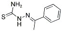 (1E)-1-PHENYLETHAN-1-ONE THIOSEMICARBAZONE 结构式