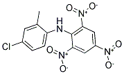 N-(4-CHLORO-ORTHO-TOLYL)-PICRYLAMINE 结构式