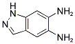 5,6-DIAMINOINDAZOLE 结构式