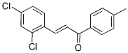 3-(2,4-DICHLOROPHENYL)-1-(4-METHYLPHENYL)PROP-2-EN-1-ONE 结构式