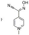 4-CYANOHYDROXIMINOMETHYL-1-METHYLPYRIDINIUM IODIDE 结构式