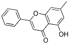 5-HYDROXY-7-METHYLFLAVONE 结构式