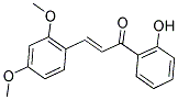 2,4-DIMETHOXY-2'-HYDROXYCHALCONE 结构式