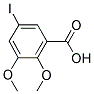 2,3-DIMETHOXY-5-IODOBENZOIC ACID 结构式