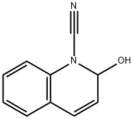 1-CYANO-1,2-DIHYDRO-2-HYDROXYQUINOLINE 结构式