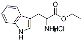 DL-色氨酸乙酯盐酸盐 结构式