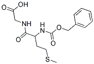 N-CBZ-DL-METHIONYL GLYCINE 结构式