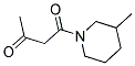 1-ACETOACETYL-3-METHYLPIPERIDINE 结构式