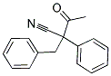 2-Benzyl-3-oxo-2-phenylbutyronitrile 结构式