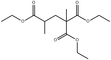 TRIETHYL 2,2,4-PENTANETRICARBOXYLATE 结构式