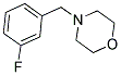4-(3-FLUOROBENZYL)MORPHOLINE 结构式