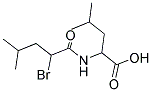 2-(2-BROMO-4-METHYL-PENTANOYLAMINO)-4-METHYL-PENTANOIC ACID 结构式