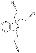 1,1,3-TRI-B-CYANOETHYLINDENE 结构式