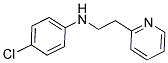 (4-CHLORO-PHENYL)-(2-PYRIDIN-2-YL-ETHYL)-AMINE 结构式