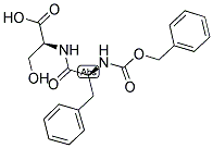 N-CARBOBENZOXY-L-PHENYLALANYL-L-SERINE 结构式