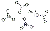 水合四硝酸金酸, PREMION|R, 99.99% (METALS BASIS), AU 38.9- 结构式