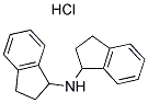 DI-1-INDANYLAMINE HYDROCHLORIDE 结构式