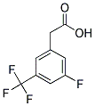3-氟-5-(三氟甲基)苯醋酸 结构式