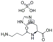 L-HOMOCARNOSINE SULFATE 结构式