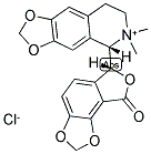 (-)-BICUCULLINE METHCHLORIDE, 1(S),9(R) 结构式