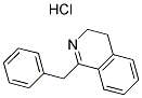 1-Benzyl-3,4-dihydroisoquinoline hydrochloride 结构式
