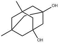 1,3-二羟基-5,7-二甲基金刚烷 结构式