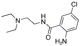 2-AMINO-5-CHLORO-N-(2-DIETHYLAMINOETHYL)BENZAMIDE 结构式