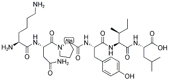 LYS-ASN-PRO-TYR-ILE-LEU 结构式