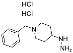 1-BENZYL-4-HYDRAZINOPIPERIDINE DIHYDROCHLORIDE 结构式