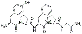 TYR-DPRO-PHE-PRO-GLY-NH2 结构式