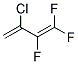 3-CHLORO-1,1,2-TRIFLUORO-1,3-BUTADIENE 结构式