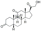 5-BETA-DIHYDRO-11-DEHYDROCORTICOSTERONE 结构式