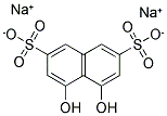 4,5-DIHYDROXY-2,7-NAPHTHALENEDISULFONIC ACID DISODIUM SALT 结构式