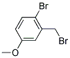 2-Bromo-5-methoxybenzyl bromide 结构式