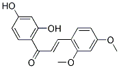 2',4'-Dihydroxy-2,4-dimethoxychalcone 结构式